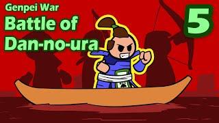 Battle of Dan-no-ura, How to Exterminate a Clan (Genpei War 5) | History of Japan 64