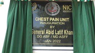 DG ASF/MD ASFF Major General Abid Latif Khan HI(M) | inaugurated the NICVD unit in ASF hospital.