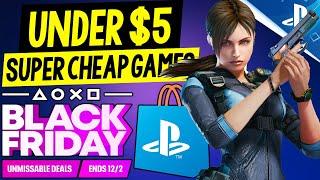 Tons of FANTASTIC PSN Game Deals UNDER $5! PSN BLACK FRIDAY 2024 Sale SUPER CHEAP Games to Buy Now!