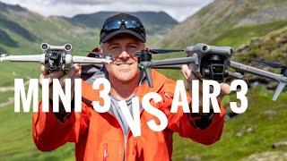 DJI Air 3 vs Mini 3 Pro: A Detailed Comparison