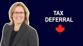 Tax Deferral (what they don't want you to know)