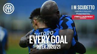 EVERY GOAL! | INTER 2020/21 | #IMSCUDETTO | Lukaku, Lautaro, Hakimi, Eriksen and more... 