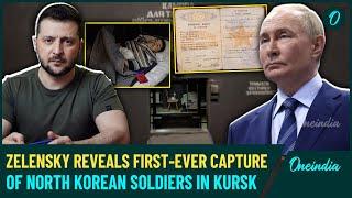 Two North Korean Soldiers Captured in Russia's Kursk: Zelensky Reveals Shocking Images | Watch