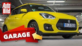 Suzuki Swift Sport (2021) | Der Swift im AUTO BILD-"Garagen-Check" | mit Jan Götze