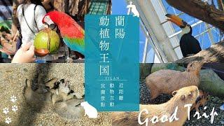 【蘭陽動植物王国旅VLOG】蘭陽近距離和動物互動新景點台灣零距離和動物互動的動植物園～蘭陽動植物王国｜水豚 羊駝 樹懶 狐獴 袋鼠全部都有）