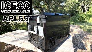 Dual Zone 58qt 12v Fridge Iceco APL55