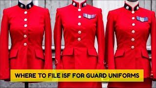 Where To File ISF For Guard Uniforms