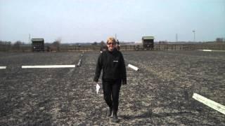 Emily Dickson riding Elaine of Westoak at Fenning Farm.