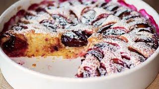 The Best Breton Plum Pie  Easy Recipe