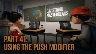 Avoid Poke-Through with the Push Modifier - Daz Masterclass #41