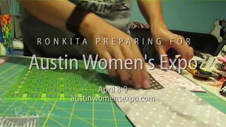 Ronkita Design preparing for Austin Women's Expo