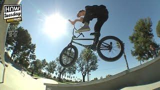 BMX: How-to - Barspin Crankflip w/ Dylan Moore