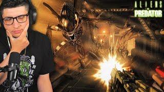 My First Time Playing Aliens VS Predator