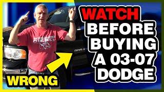 TOP Problem Areas To Look At On 03-07 Dodge Cummins | Secret Tips For Buying A Used Cummins 5.9L