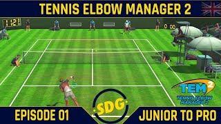 Tennis Elbow Manager 2 - Junior to Pro - Ep 01 - ScottDogGaming