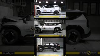 SUVs safety and crash tests, Hyundai Kona, Kia EV9, Byd Tang