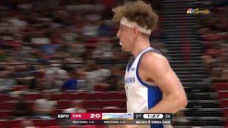 Brandin Podziemski Summer League Highlights vs Bulls - 21 Points, 12 Rebounds, 7 Assists - 7/14/24