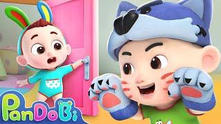 Who's at the Door | Safety Tips for Kids | Kids at Home + More Nursery Rhymes & Kid Songs - Pandobi