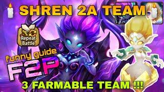 F2P SHREN 2A FARMABLE TEAM SUMMONERS WAR