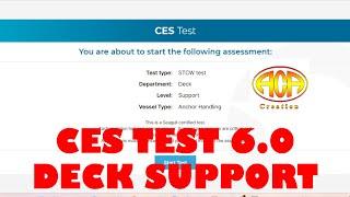 CES Test 6.0 DECK Support Level Questions and answer.