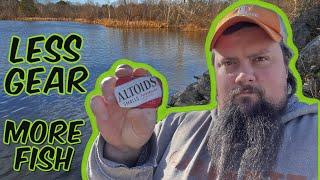 Altoids Tin - MICRO ultralight fishing kit