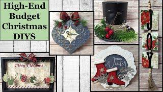 ⭐HIGH END BUDGET CHRISTMAS DIYS | Dollar Tree DIY | Christmas Home Decor DIY