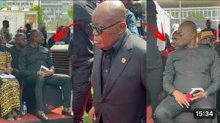 Ayeka, Political Beef: Watch How Akuffo Addo Snubs Ken Agyapong & Alan Cash at Funeral -