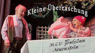 Der besondere Hochzeitstag/humorvoller Sketch in Hohenloher Mundart, MGV Neuenstein-Theatergruppe