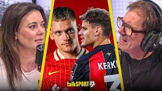 "Will he DEMAND no 10 shirt?!" Natalie Sawyer & Tony Cascarino on Liverpool SIGNING Wirtz