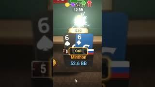 Не профессиональный игрок #minthon19 #shorts #highlights #poker #bounty