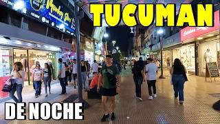 RECORRIENDO EL MICROCENTRO TUCUMANO | DE NOCHE | PRIMAVERA EN TUCUMAN | NORTE ARGENTINO