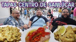 TAPAS en el Centro de SANLÚCAR (Capital Gastronómica) - Gordealo TV