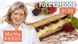 Martha Stewart Makes Puff Pastry 4 Ways | Martha Bakes S1E5 "Puff Pastry"