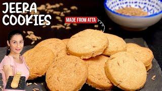 Jeera Cookies by Meghna I Ghee Aur Atta se Bina Oven ke Banaye Dil Ko Jeetnewali Jeera Cookies