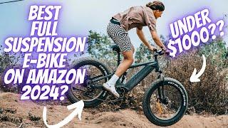 5 Best Full Suspension Electric Bikes 2024: Top Ebike On Amazon!