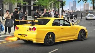 R34 GTRs Turn Central London into WARZONE!