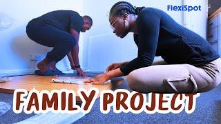 We Took On A Family Project! || Review Flexispot E7 Standing Desk