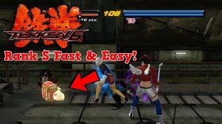 Tekken 6 Scenario Campaign | How to get Rank S Items (FAST & EASY)