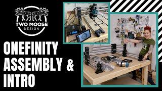 Onefinity CNC Assembly Via Two Moose Designs