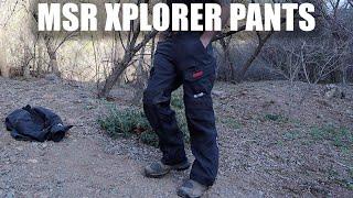 MSR Xplorer ADV Pants First Impressions (Review)