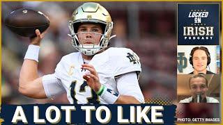 Notre Dame proved this in their win over Texas A&M