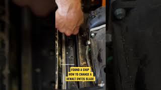 Dewalt DW735 | How To Change Your Blades