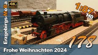 Episode 178 - Model Railway Christmas Greetings 2024 - DR 1/87 H0 - (DE/EN)