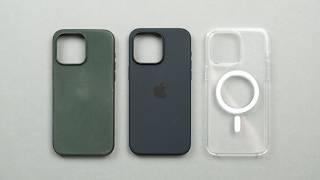 Every Apple iPhone Case Compared - Choose Wisely... (Silicone vs FineWoven vs Clear)