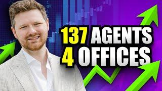 Secrets of Scaling a Real Estate Brokerage (137 Agents + 4 Offices by 30 Years Old)