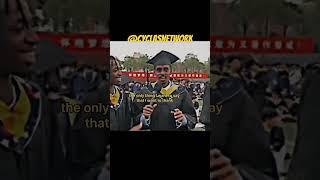 Uni Graduate Thanks ChatGPT For Helping Him With His Assignments #ChatGPT #graduate  #AI #Funny