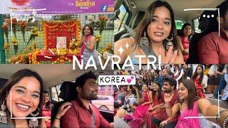 EPIC NAVRATRI IN KOREA*unfiltered vlog