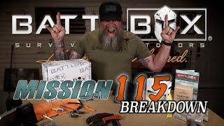 BATTLBOX MISSION 115 BREAKDOWN