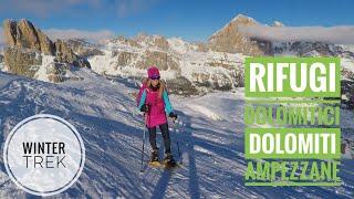 Rifugi DoloMITICI, Cinque Torri, Scoiattoli, Averau e Nuvolau ~ ciaspolata dicembre 2020