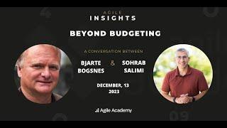 Beyond Budgeting (Bjarte Bogsnes in conversation with Sohrab Salimi)